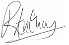 Signature image for Dr. Robert Anthony